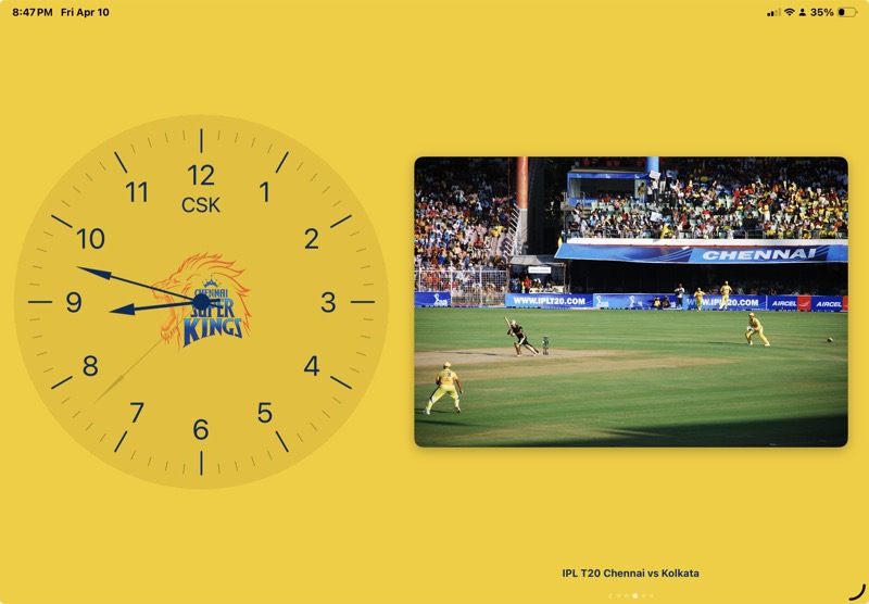 Chennai Super Kings IPL cricket theme
